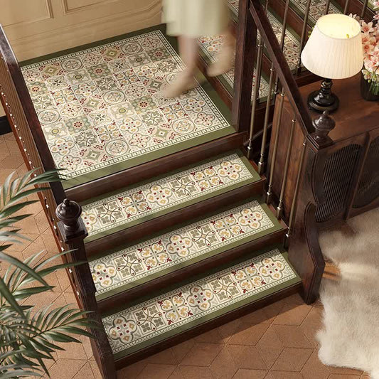 Bohemian Style Diatom Mud Non-slip Stair Treads
