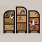 Rural Retro Foldable Screen Desktop Ornament