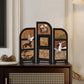 Rural Retro Foldable Screen Desktop Ornament