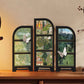 Rural Retro Foldable Screen Desktop Ornament