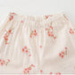 Elegant Plum Blossom Cotton Gauze Nightwear Set