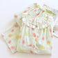 Cotton Gauze Sweet Strawberry Pajama Set