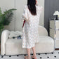 Plus Size Kimono Pastoral Soft Nightdress