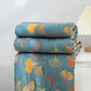 Ginkgo Leaf Cotton Reversible Quilt - image 6