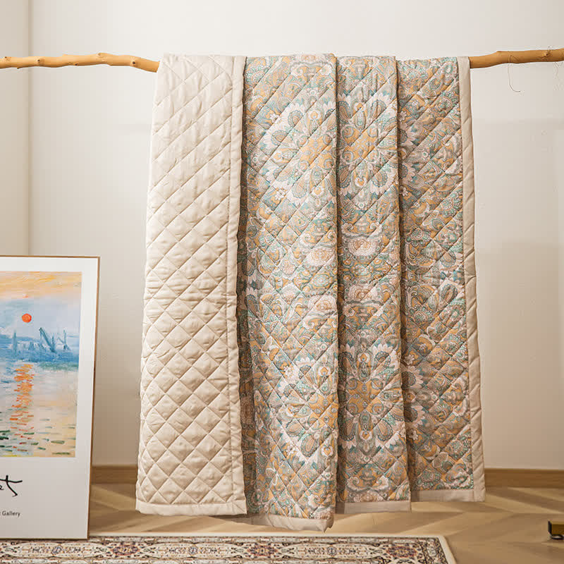 Vintage Lyocell Fiber Soft Quilted Bedding