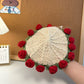 Handmade Rose Bouquet Crochet Coaster