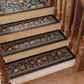Diatom Mud Vintage Floral Cuttable Non-slip Stair Treads