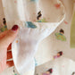 Vintage Cotton Gauze Asymmetric Front Loungewear Set