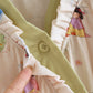 Vintage Cotton Gauze Asymmetric Front Loungewear Set