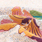 Peach Blossom Jacquard Cotton Gauze Reversible Quilt