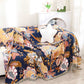 Vintage Vine Branch Cotton Gauze Reversible Quilt