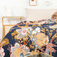 Vintage Vine Branch Cotton Gauze Reversible Quilt