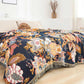 Vintage Vine Branch Cotton Gauze Reversible Quilt