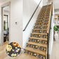 Rural Rose Self-Adhesive Stair Risers Stickers