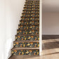 Rural Rose Self-Adhesive Stair Risers Stickers