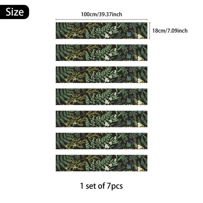 Self-Adhesive Waterproof Rural Stair Risers Stickers