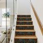 Retro Peel and Stick Waterproof Stair Risers Stickers