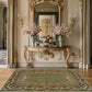 Vintage Floral Style Anti-slip Indoor Outdoor Rug