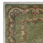 Vintage Floral Style Anti-slip Indoor Outdoor Rug
