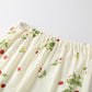 Strawberry Print Cotton Gauze Pajama Set