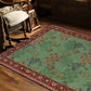 Washable Vintage Floral Anti-slip Area Rug