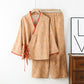 Vintage Cotton Gauze Loose Tie Loungewear Set
