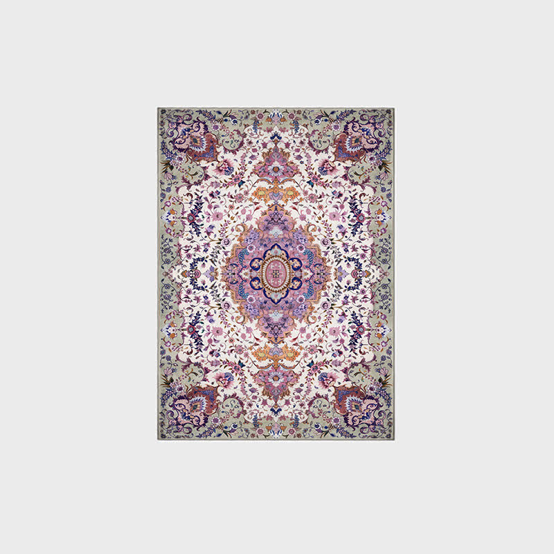 Persian Ethnic Style Anti-slip Decorative Area Rug