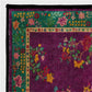 Anti-slip Washable Vintage Floral Decorative Area Rug