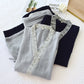 Neutral Kimono Cotton  Gauze Pajama Set - image 2