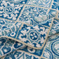 Retro Luxurious Checkered Geometric pattern Coverlet