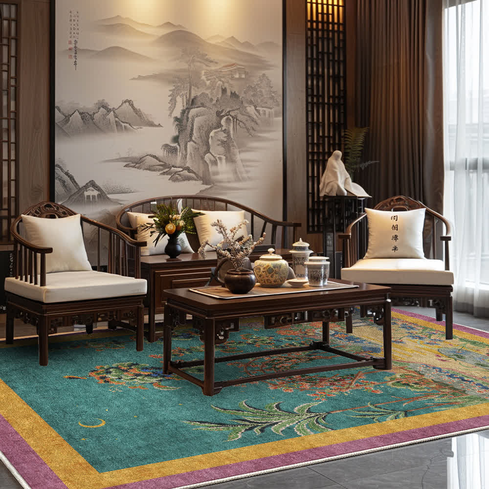 Natural Landscape Anti-slip Indoor Outdoor Rug