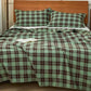 Cotton Yarn Vintage Plaid Quilt