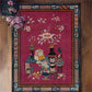 Elegant Vase Flowers Anti-slip Washable Area Rug