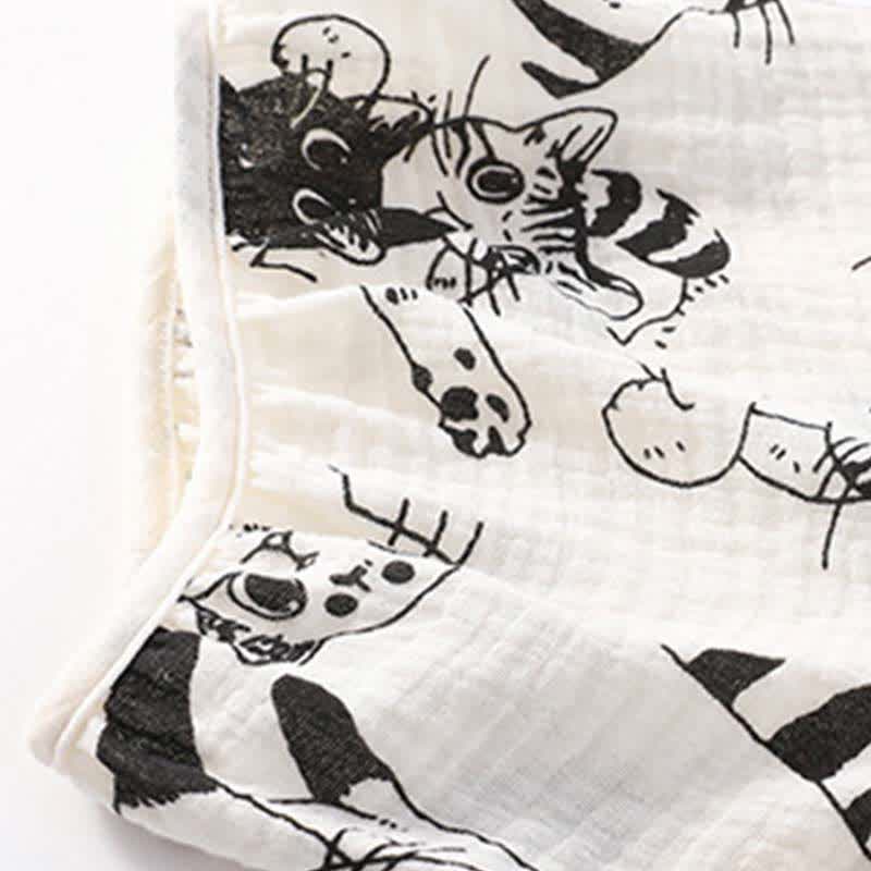 Country Style Padded Tie Nightgown with Pocket - image 9