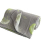 Ginkgo Leaf Cotton Layers Gauze Reversible Coverlet