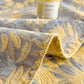Sunflower Print Cotton Layers Gauze Reversible Coverlet