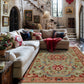 Floral Ethnic Foldable Anti-slip Area Rug