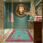Elegant Floral Soft Anti-slip Area Rug
