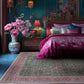 Vintage Flower Soft Foldable Area Rug