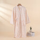 Floral Cotton Gauze Nightgown Home Wear