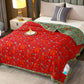 Retro Auspicious Reversible Summer Cotton quilt