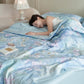 Rustic Floral Summer Bedding Set(4pcs)