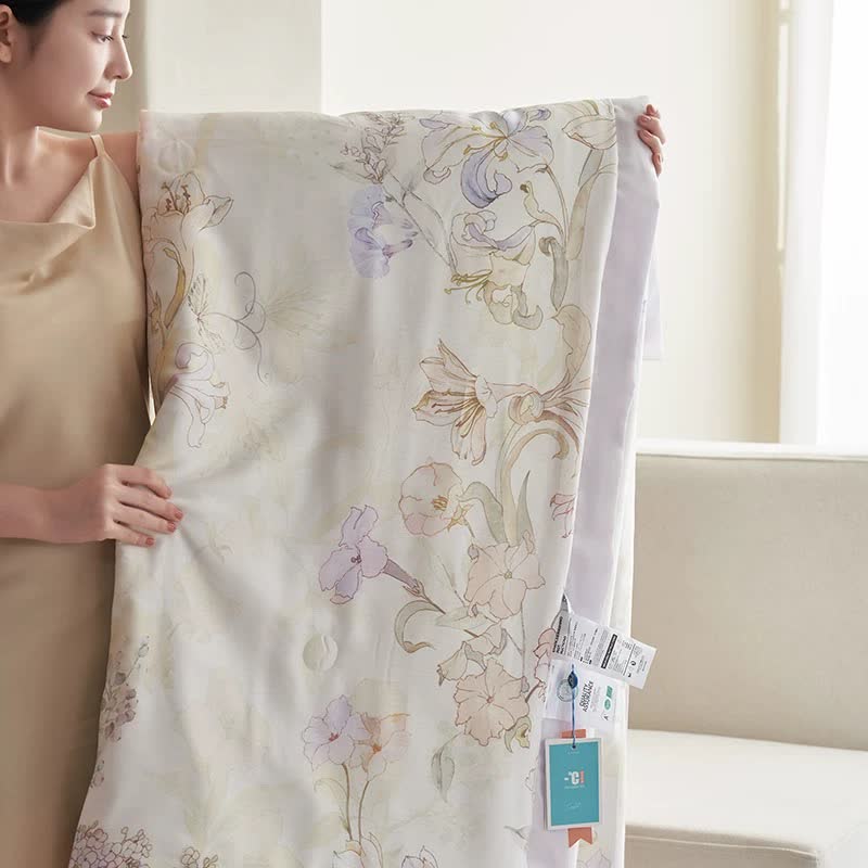 Fresh Floral Summer Soft Bedding Set(4pcs)