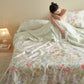 Pastoral Floral Soft Summer Bedding Set(4pcs)