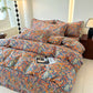 Retro Soft Cotton Gauze Bedding Set(4PCS)