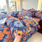 Retro Daisy Soft Cotton Gauze Bedding Set(4PCS)