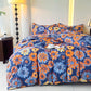 Retro Daisy Soft Cotton Gauze Bedding Set(4PCS)