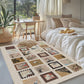 Floral Bird Soft Anti-slip Washable Area Rug
