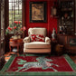 Oriental Retro Kirin Washable Soft Area Rug
