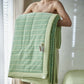 Elegant Retro Cotton Jacquard Summer Quilt